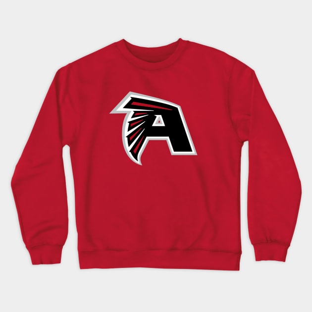Atlanta A Crewneck Sweatshirt by KFig21